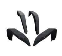 QASULER 4 pezzi/set auto sopracciglio ruota arco rifinitura laterale parafango striscia svasata, for Jeep, Wrangler JL 2018-2023 parafanghi auto anteriore posteriore parafango Parafanghi allargati