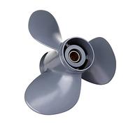 QASULER 58130-ZV5-000ZA Elica fuoribordo Marina 11 1/4 X 13 Lega di Alluminio 35-60HP 3 Pale Accessorio fuoribordo Elica per Motore di Barca