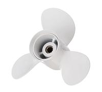 QASULER 664-45949-02-EL Elica fuoribordo Marina 9 7/8 X 13 in Lega di Alluminio, for, Accessorio a 3 Pale 20-30HP Elica per Barche