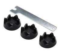 QASULER 9704230 Giunto di trasmissione del frullatore con chiave inglese di ricambio, for KitchenAid, frullatori WP9704230VP WP9704230 Lama del coperchio del frullatore