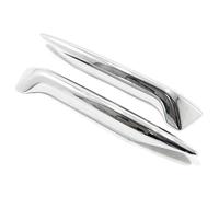 QASULER ABS Fendinebbia anteriori Lampada Palpebra Sopracciglio Copertura Trim Cromato, for NISSAN, for Qashqai, J11 2018 2019 2020 Accessorio Auto Griglia del fendinebbia