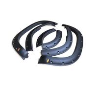 QASULER ABS parafanghi neri ruota, for Toyota, Land Crusier Prado 2018-2022 fuoristrada Car Styling Wheel Eyebrow Pickup Accessori Parafanghi allargati