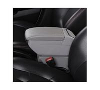 QASULER Accessori for auto, for Ignis 2016-2022 Scatola bracciolo for auto Scatola portaoggetti for console centrale a doppio strato Portabicchieri retrattile Bracciolo per auto(BLACK F Gray No Usb)