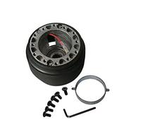 QASULER Adattatore for kit mozzo Boss volante for auto, for Mitsubishi, FTO Evo Colt Carisma Delica Lancer L200 Pajero Shogun Mozzo di montaggio del volante