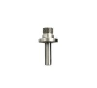 QASULER Adattatore M14 da 6/8/10/12/14/15/16/19 mm Boccola di collegamento biella M14*1 for CNC fai da te, for mini, mandrino for tornio motor de torno(10mm 50 M14)