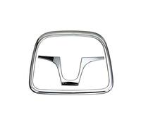 QASULER Adesivi decorativi for lampada da lettura anteriore for interni auto in ABS, for Jeep, Cherokee 2014-2016 Car Styling Modanatura per bocchette di ventilazione auto(Chrome)