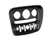 QASULER Adesivo for decorazione pannello centrale in fibra di carbonio for interni auto, for BMW, for MINI, Cooper S F54 F55 F56 F57 Car Styling Decorazione per bocchette di aerazione dell'auto(F54)