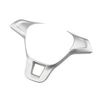 QASULER Adesivo for rivestimento coprivolante for auto in ABS, Golf 7 GTI MK7, for Jetta, for MK6 Gran, for Santana, for, for Bora Decorazione del pannello del volante(Matt Siliver)