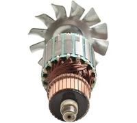 QASULER Ancoraggio del rotore compatibile con KGS254M 310011490 Accessorio for elettroutensili Parte di ricambio in metallo, for attrezzatura da officina Rotore dell'indotto