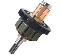 QASULER Ancoraggio del rotore, driver a percussione senza fili da 18 V con prestazioni migliorate, for XDT04 Rotore dell'indotto