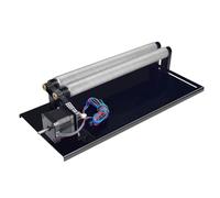 QASULER Attacco for incisione rotante K40 con rulli, cilindro portamotore passo-passo a 2 fasi for macchina for incisione CO2 M46 3020 4060 motor de torno