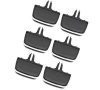 QASULER Auto Anteriore Posteriore Aria Condizionata A/C Griglia di Sfiato Uscita Cursore Manopola Linguetta Clip, for VOLVO, XC90 2016-2024 32219347 Clip per bocchetta di ventilazione(BLACK Onecolor)