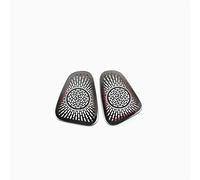 QASULER Auto Cruscotto Aria Condizionata Presa Rete di Copertura Trim AC Vent Decorazione Accessori Interni, for, Classe C W206 2022 Rivestimento bocchetta aria(Schwarz)
