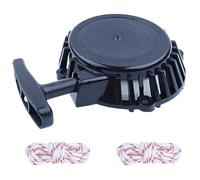 QASULER Avviamento a Strappo con Kit di Corda, for Robin, NB411 CG411 RBC411 Trimmer Erba Motore Tosaerba Decespugliatore a Benzina Corda di avviamento a Strappo