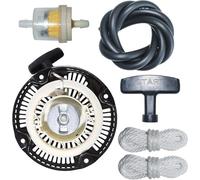 QASULER Avviamento a Strappo, for Robin, for Subaru, Kit Corda for Impugnatura della Linea del Filtro del Carburante EH12 Corda di avviamento a Strappo
