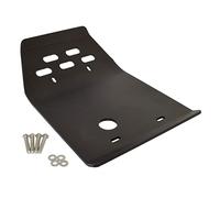 QASULER Base motore moto telaio spoiler protezione copertura piastra paramotore protezione pancia, for, Serow XT250 Tricker XG250 XT XG 250 Piastra paramotore per moto(Schwarz)