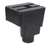 QASULER Box bracciolo for auto Bracciolo for auto Console centrale Accessorio USB for auto, for Ford, for Ecosport, 2013-2017 Bracciolo per auto(BLACK Base Only)