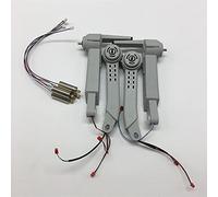 QASULER Braccio for drone con lama dell'elica, include motore, ingranaggi, luce, ecc., for S162 GPS Rc Drone 4K Camera Quadcopter Pezzi di ricambio Braccio di manutenzione per droni FPV(Yellow)