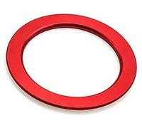 QASULER Car Interior Styling Auto Start Stop Pulsante di accensione del motore Anelli alimentazione Custodia, for Toyota, Harrier, for Corolla, Copertura Adesivo per avviamento a spinta del veicolo