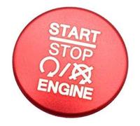 QASULER Car Styling Auto Engine Accensione Start Stop Pulsante Interruttore Anello Adesivo Cover Custodia, for Jeep, Renegade Commander Adesivo per avviamento a spinta del veicolo