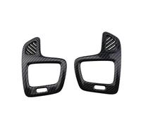 QASULER Car Styling Interni Presa d'Aria Protezione Trim Aria Condizionata Presa Decorazione Adesivi, for Jeep, Compass 2017 2018 Decorazione per bocchette di aerazione dell'auto(Carbon Fiber Black)