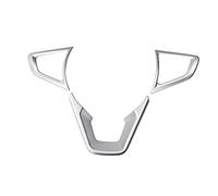QASULER Car Styling Pulsante del Volante for Auto Telaio di Copertura Trim, for Ford, Edge 2015 2016 2017 ABS Opaco Decorazione per bocchette di aerazione dell'auto