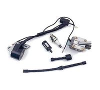 QASULER Carburatore Bobina di Accensione Aria Carburante Filtro Olio Linea Spina Kit Parti Motosega 038 MS380 MS381 Kit carburatore