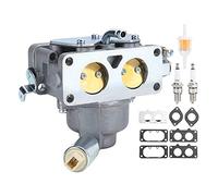 QASULER Carburatore di Ricambio for Tosaerba, carburatore, for Briggs Stratton, 49T877 27HP V Twin Nikki PN 799511 Kit carburatore