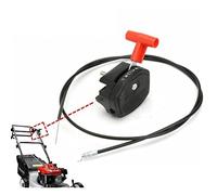 QASULER Cavo acceleratore universale da 56 pollici tosaerba cavo interruttore leva comando maniglia kit Interruttore della maniglia dell'acceleratore