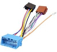 QASULER Cavo Adattatore Iso Autoradio, per e, Veicoli 12V, per Cablaggio | per Audio Stereo con Connettore Abs Blu, per Accord, per Civic, per Crv