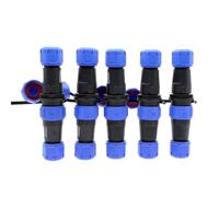 QASULER Connettore di aggancio impermeabile Sp1310 Sp1311 Connettore for cavo Sp13 2 pin 3 pin 4 pin 5 pin 6 pin 7 pin Ip68 connettore elettrico esterno(7p)