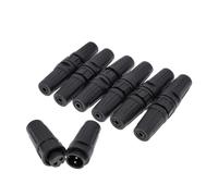 QASULER Connettore impermeabile Py07 Z108 con spina in plastica, presa a baionetta, connettore maschio IP67, 2 pin, 3 pin, 4 pin, 5 pin, 6 pin, 7 pin connettore elettrico esterno(3p Bayonet)