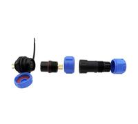 QASULER Connettore impermeabile Sp1310 Sp1312 Sp13 2 pin 3 pin 4 pin 5 pin 6 pin 7 pin 9 pin IP68 Connettori spina e presa connettore elettrico esterno(Pg7-3pin)