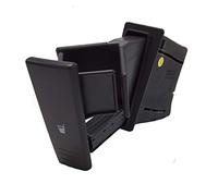 QASULER Console anteriore nera Porta acqua Portabicchieri for bevande, for VW, for POLO, 9N 2002-2010 6Q0 858 602 GEBCDF 1QA Portabicchieri nella console centrale