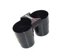 QASULER Console centrale for auto Portabicchieri doppio for acqua Portabottiglie for bevande Vassoio for monete, for Chevy, Corvette C7 2014-2020 Portabicchieri nella console centrale