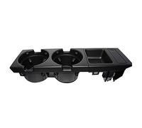 QASULER Console centrale for auto Portabicchieri Portabottiglie for bevande Vassoio for monete, for BMW, Serie 3 E46 318I 320I 1998-2006 51168217953 Portabicchieri nella console centrale