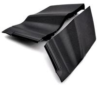 QASULER Coppia guarnizioni laterali for cofano tergicristallo compatibili, for Toyota, Yaris 4 porte 2006 2007 2008 2009 2010 Copertura tergicristallo laterale for cofano lato sinistro e destro Copert
