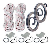 QASULER Corda a Molla for avviamento a Strappo Kt, for Parti di Tosaerba STIHL, FS45 FS55 BG55 BG65 BG85 Corda di avviamento a Strappo