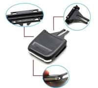 QASULER Cruscotto Air Vent Auto Anteriore Aria Condizionata AC Griglia di Sfiato Presa for Boxster for Cayman 981 2012-2016 98155213104 Clip per bocchette di ventilazione dell'auto