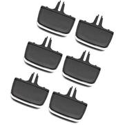 QASULER Cruscotto Air Vent Auto Anteriore Posteriore AC Griglia di Sfiato Uscita Cursore Manopola Tab Clip, for VOLVO, XC90 2016-2024 32219347 Clip per bocchetta di ventilazione(BLACK Onecolor)