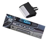QASULER Cruscotto Air Vent Car Dash Anteriore Posteriore AC Griglia Tab Clip Slider, for Mercedes-Benz, W167 GLS GLE 350 400 450 500 580 2020-2022 Clip per bocchetta di ventilazione(BLACK Middle 1pc)
