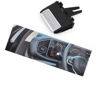 QASULER Cruscotto Air Vent Car Dash Anteriore Posteriore AC Griglia Tab Clip Slider, for Mercedes-Benz, W167 GLS GLE 350 400 450 500 580 2020-2022 Clip per bocchetta di ventilazione(BLACK Left 1pc)
