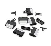 QASULER Cruscotto Air Vent Car Dash Anteriore Posteriore AC Griglia Tab Clip Slider, for Mercedes, for Benz, W167 GLS GLE 350 400 450 500 580 2020-2022 Clip per bocchette di ventilazione dell'auto