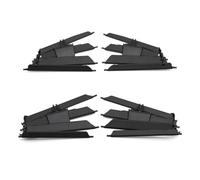 QASULER Cruscotto Presa d'Aria LHD RHD Auto Sinistra Destra Centrale Aria Condizionata AC Griglia di Sfiato Lama Cursore, for BMW, X1 X2 Serie 2 F48 F49 F39 F45 F46 Clip per bocchette di ventilazione