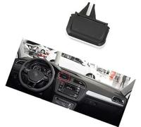 QASULER Cursore for clip for griglia di ventilazione AC anteriore for presa d'aria for cruscotto, for VW, for, 2017-2021 Clip per bocchetta di ventilazione(BLACK NO.2)