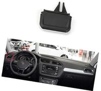 QASULER Cursore for clip for griglia di ventilazione CA anteriore for presa d'aria for cruscotto, for VW, 2017-2021 Clip per bocchette di ventilazione dell'auto(BLACK NO.1)