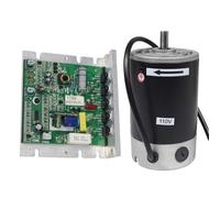 QASULER Dc 550w 750w spazzolato, for mini, motore for tornio Cj 0618 Cd 210v Wm210v Accessori for utensili for tornio motor de torno(550w Add Board 220v)