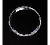 QASULER Decorazione for pannello leva cambio interno auto, for BMW, for MINI, Cooper S JCW ONE F54 F55 F56 F60 Clubman Accessori interni Decorazione per bocchette di aerazione dell'auto(Silver)