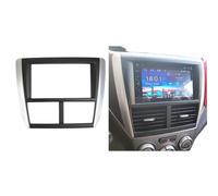 QASULER Doppio pannello autoradio 2 DIN, for Subaru, Forester, 2010 2011 2012, Tereo Panel Dash CD Trim Installation Kit Ame Cornice per pannello autoradio