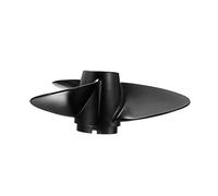 QASULER Elica for Barca 4-6HP 3 Pale R Rotazione 7 1/2 X 7 58110-91JN0-019, for Suzuki, Motore fuoribordo in Lega di Alluminio 10 Denti scanalati Elica per Motore di Barca